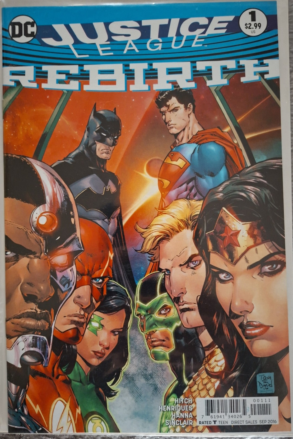 Justice League Rebirth #1