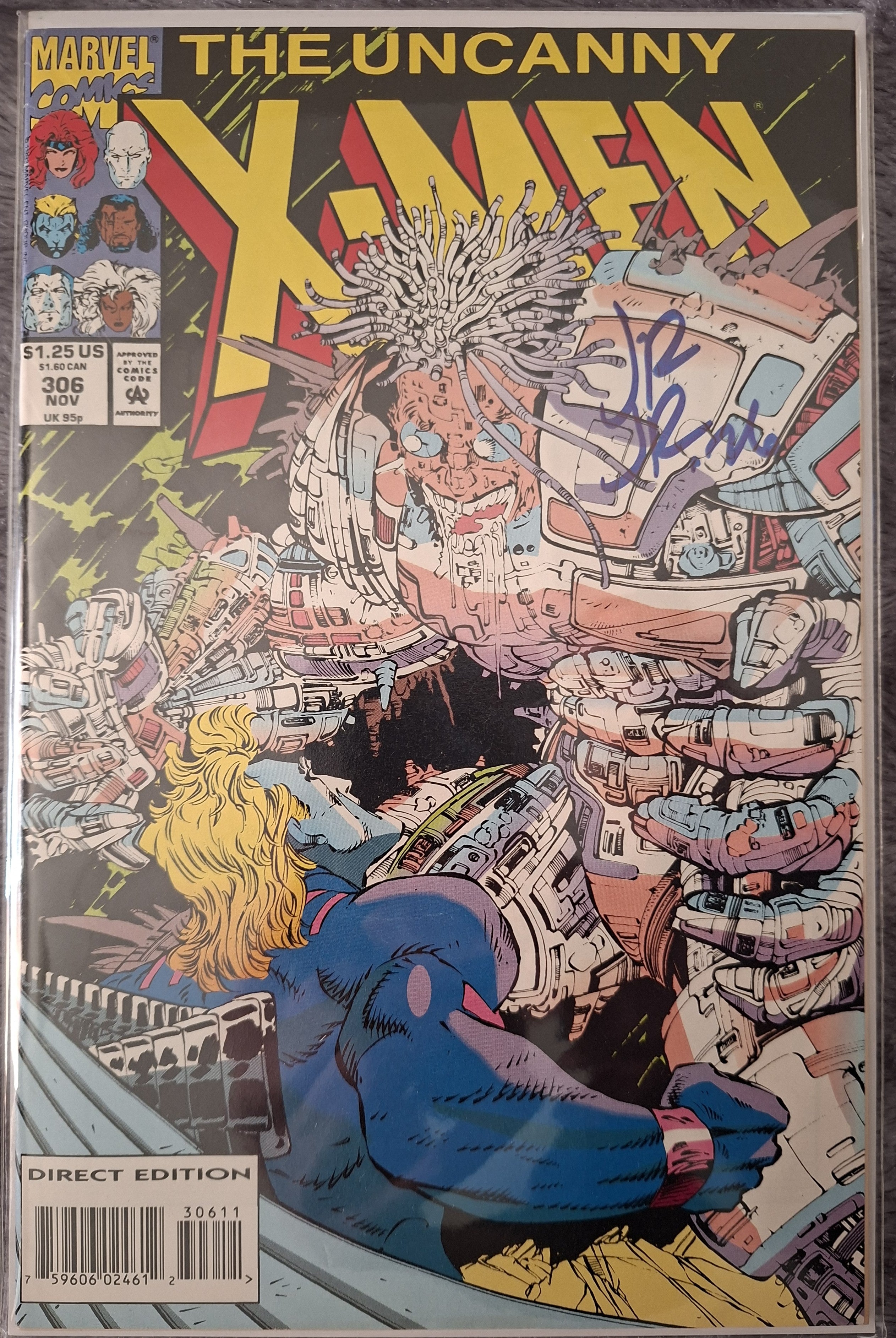 Uncanny X-Men #306 (signed by John Romita Jr.)