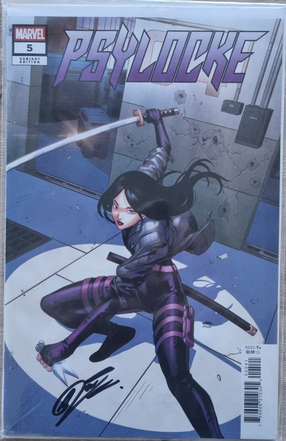 Psylocke #5 (Signed)