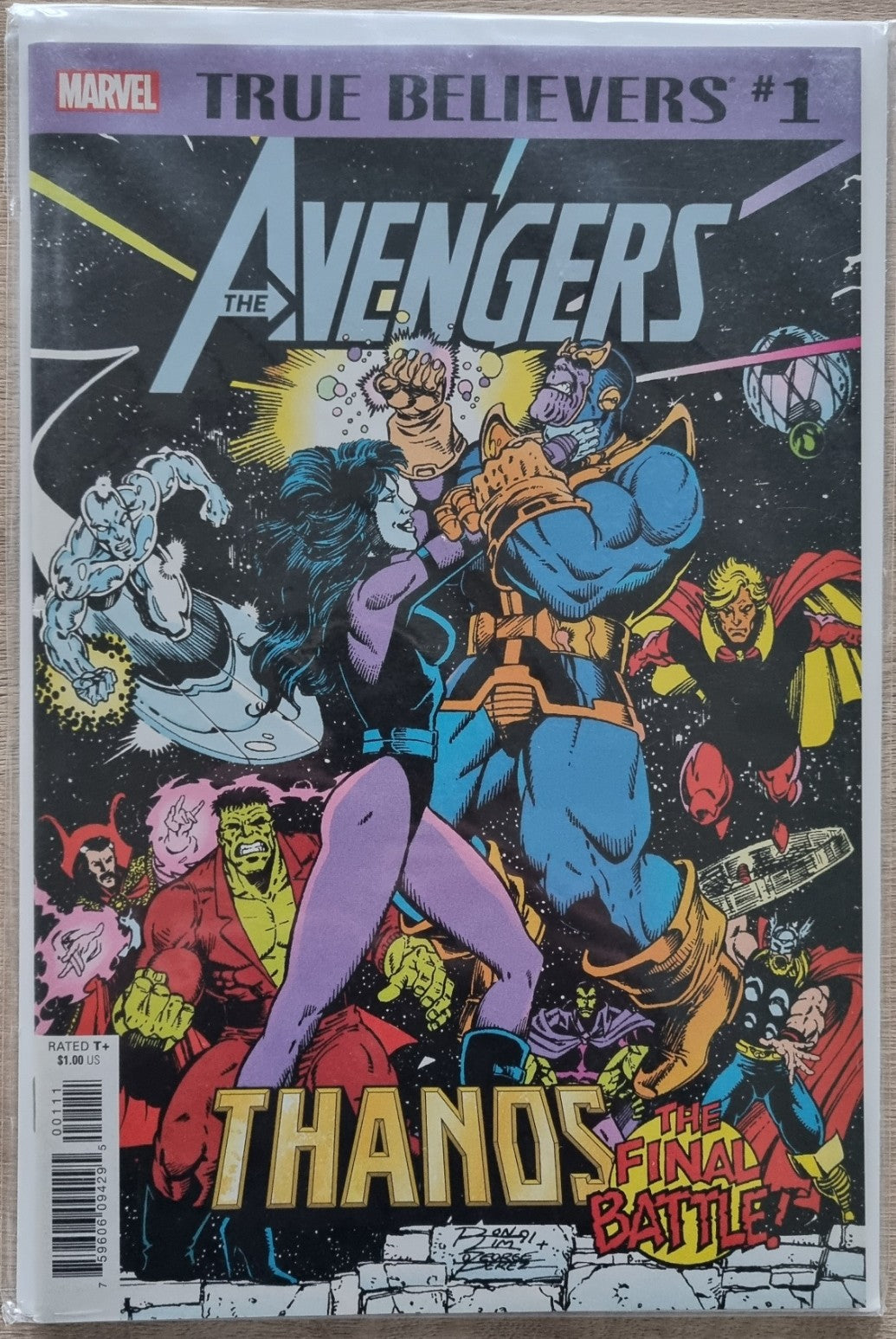 True Believers #1 – The Avengers: Thanos Final Battle